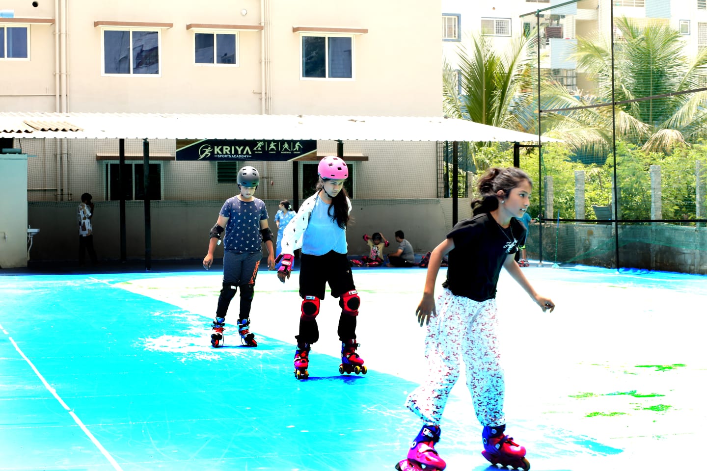 Skating Squad in Action