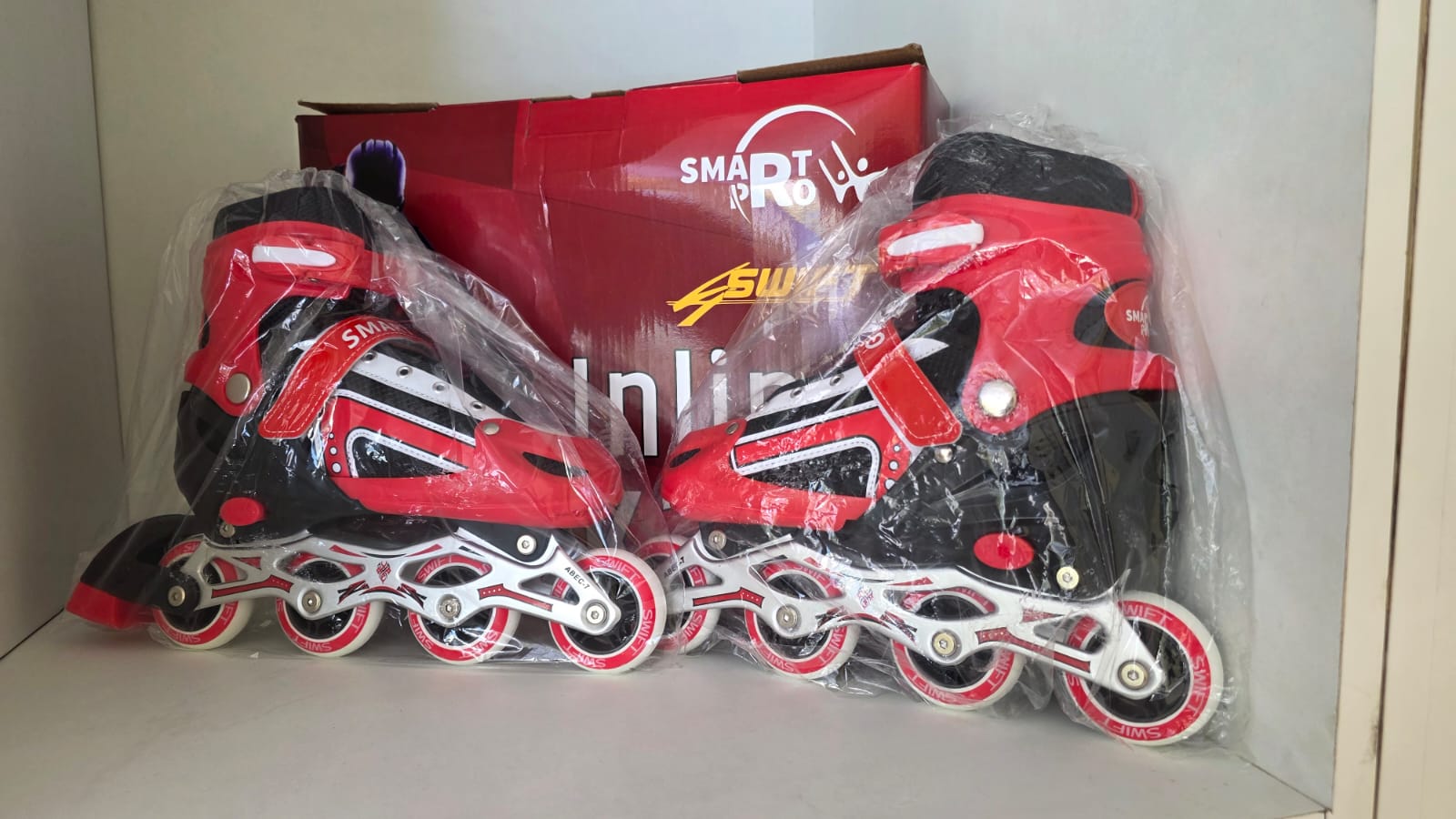 Pro Inline Skates — Red