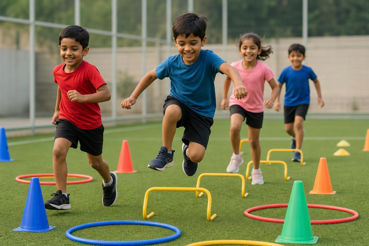 Kids Fun Activity training at Kriya Sports Academy